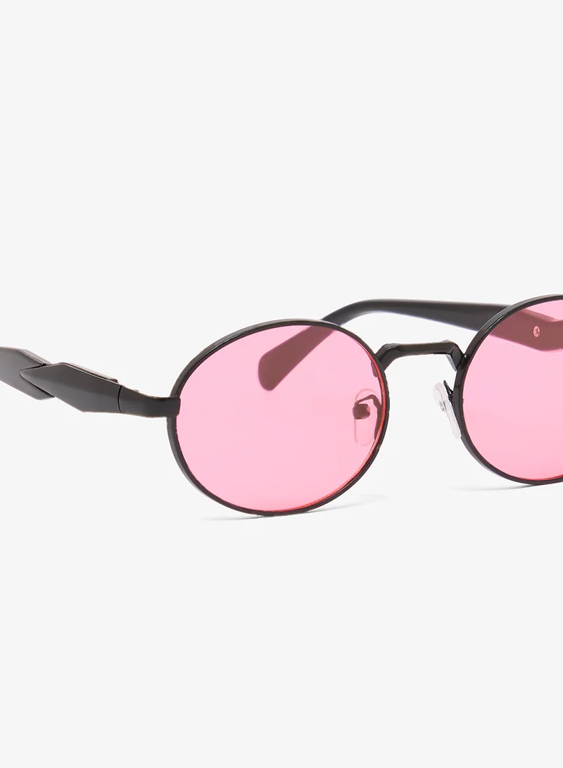 Ginger Pink Round Polarized Sunglasses for Women | Best Price UAE